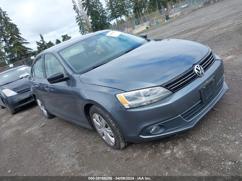 2012 VOLKSWAGEN JETTA 2.0L S