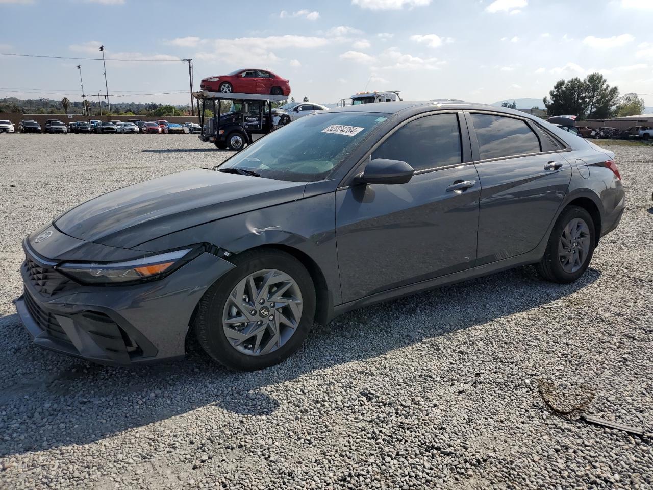 2024 HYUNDAI ELANTRA BLUE