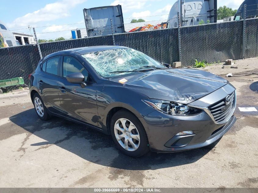 2016 MAZDA MAZDA3 I SPORT