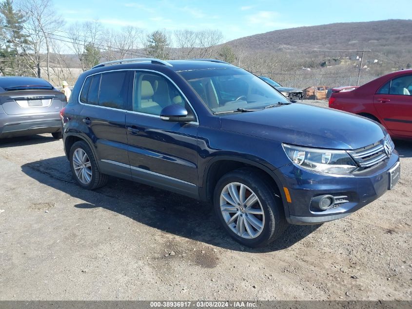 2012 VOLKSWAGEN TIGUAN SE