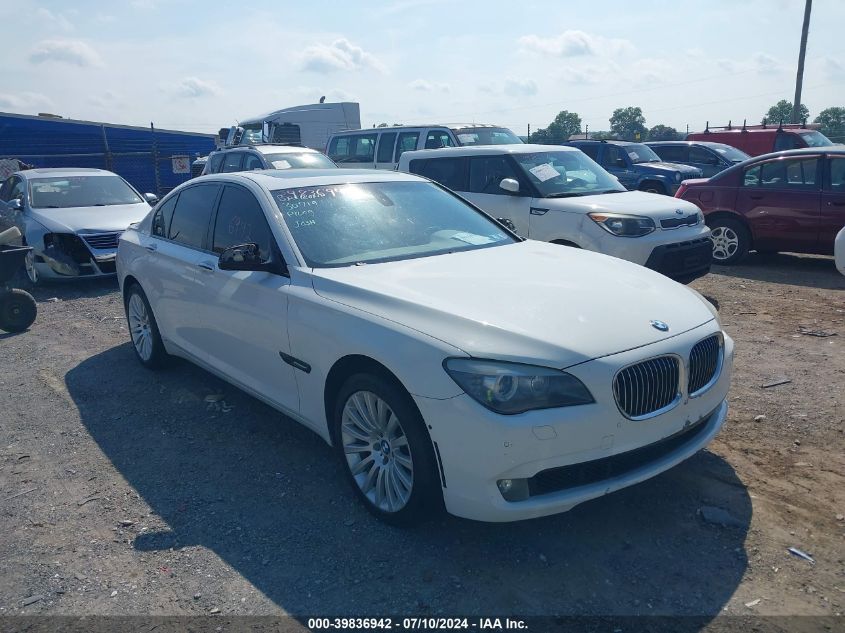 2010 BMW 750I XDRIVE