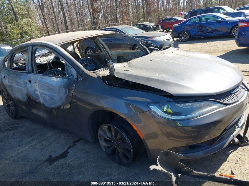 2016 CHRYSLER 200 S