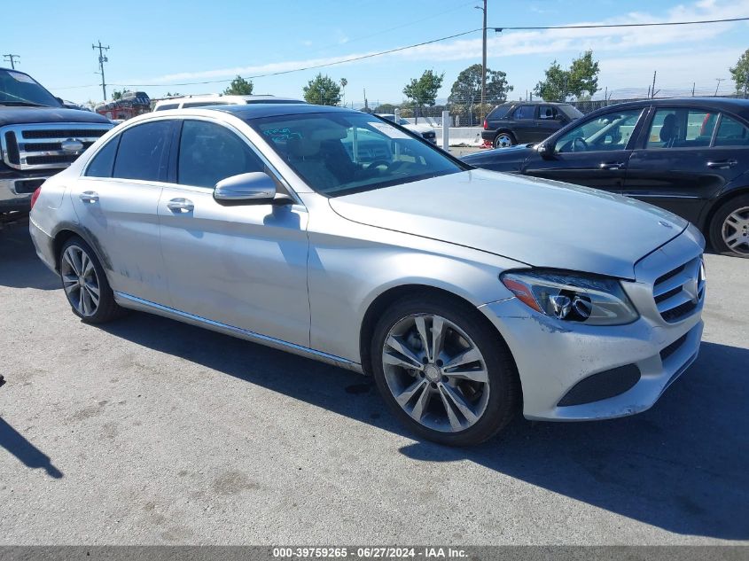 2015 MERCEDES-BENZ C 300 4MATIC/LUXURY 4MATIC/SPORT 4MATIC