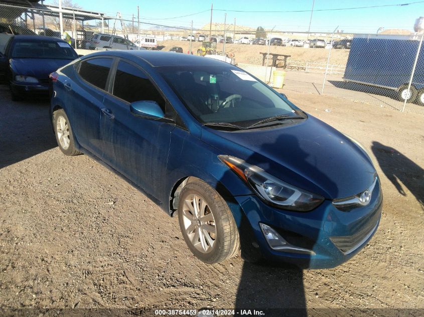 2016 HYUNDAI ELANTRA SE