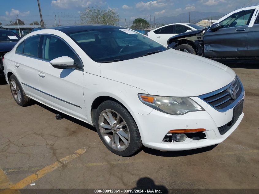 2010 VOLKSWAGEN CC LUXURY