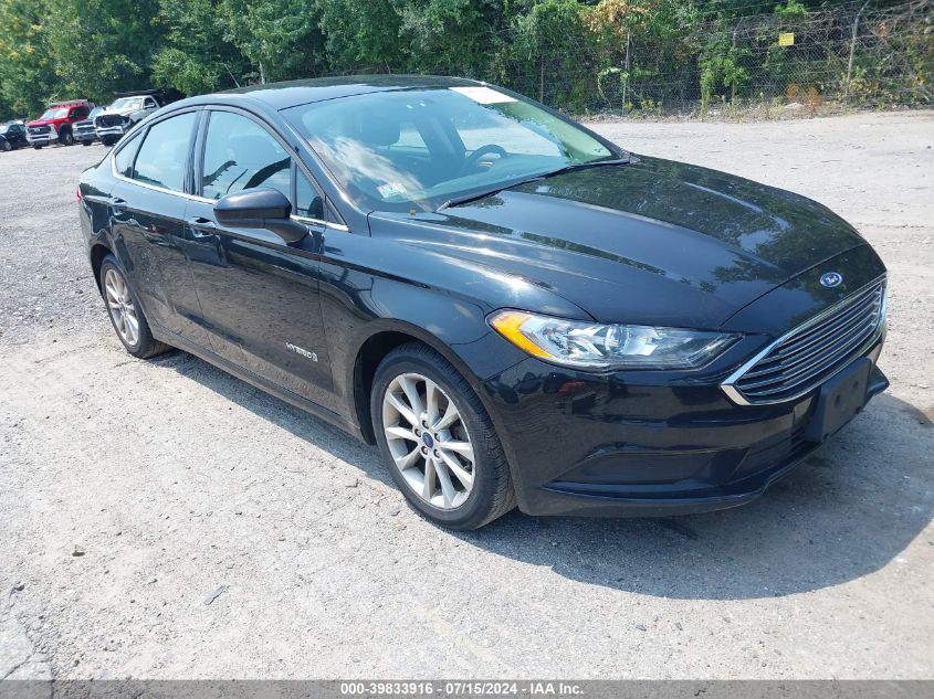 2017 FORD FUSION HYBRID SE