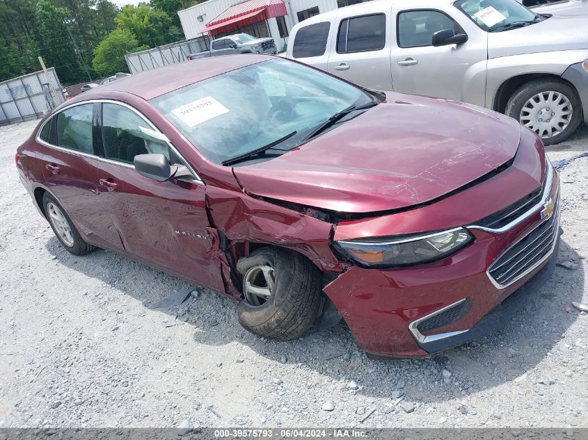 2016 CHEVROLET MALIBU LS