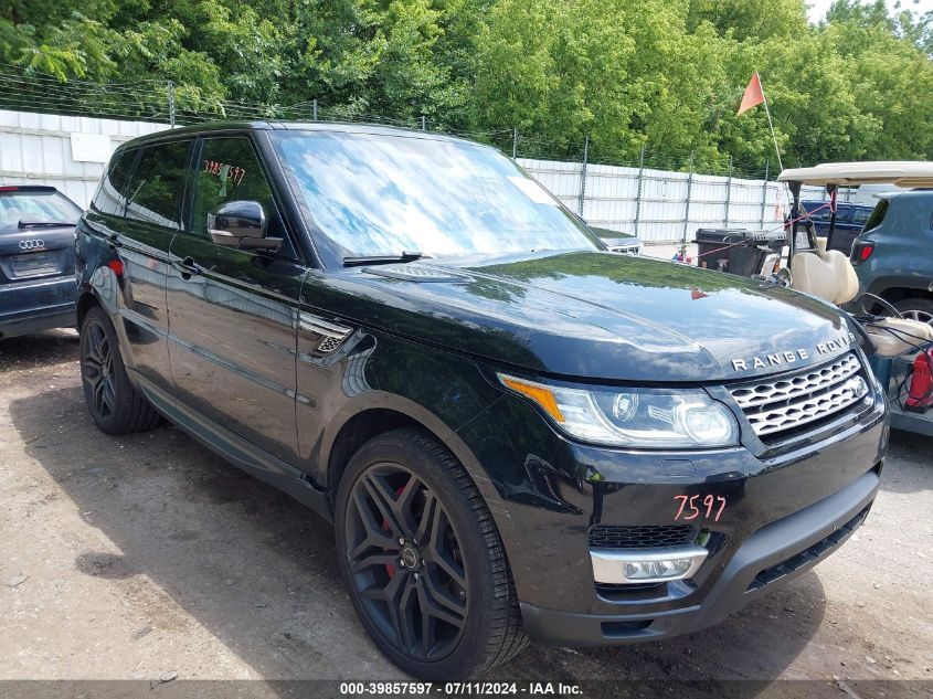 2016 LAND ROVER RANGE ROVER SPORT 5.0L V8 SUPERCHARGED/5.0L V8 SUPERCHARGED DYNAMIC