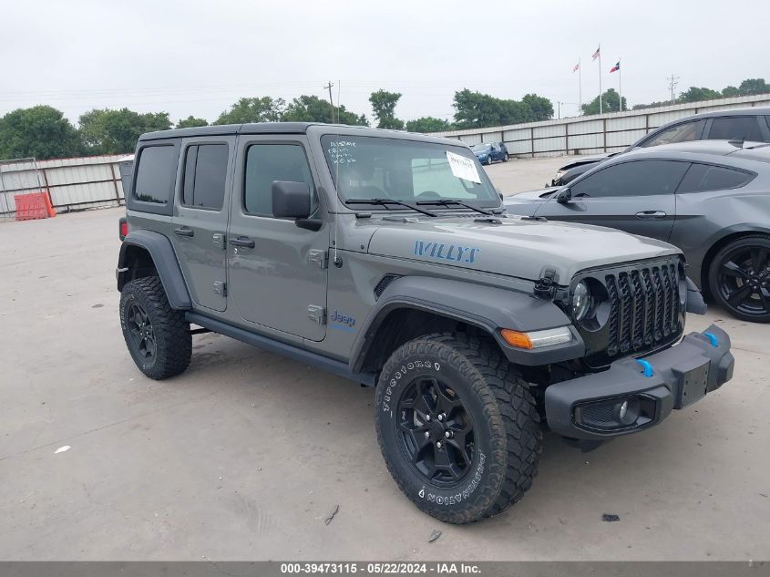 2023 JEEP WRANGLER 4XE 4X4