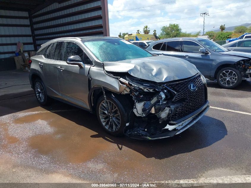 2022 LEXUS RX 350 F SPORT HANDLING