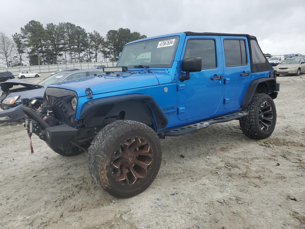 2016 JEEP WRANGLER UNLIMITED SPORT