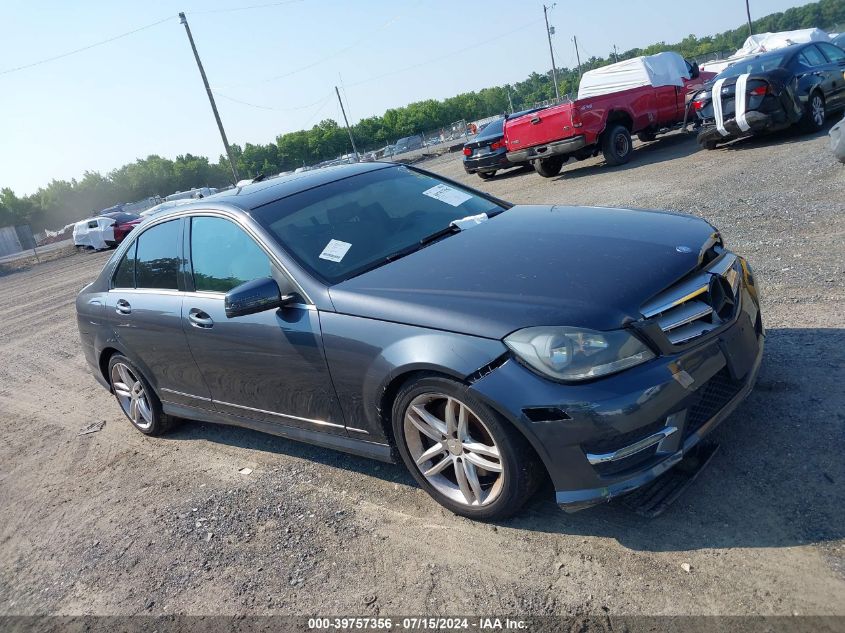 2013 MERCEDES-BENZ C 300 LUXURY 4MATIC/SPORT 4MATIC