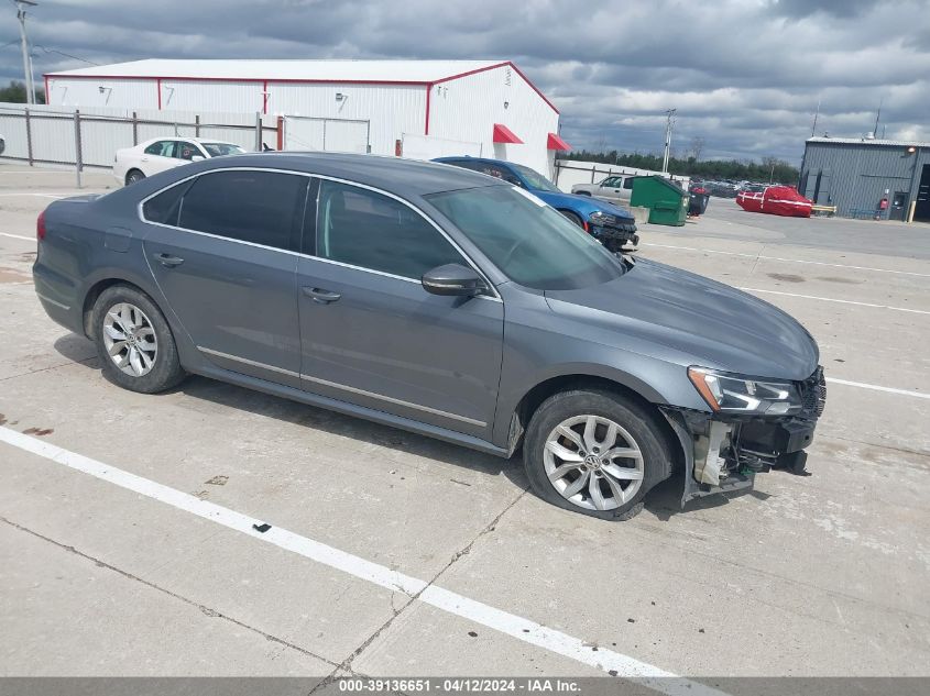 2017 VOLKSWAGEN PASSAT 1.8T S