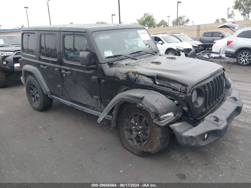 2020 JEEP WRANGLER UNLIMITED WILLYS 4X4