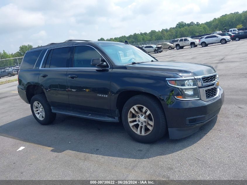 2015 CHEVROLET TAHOE LT