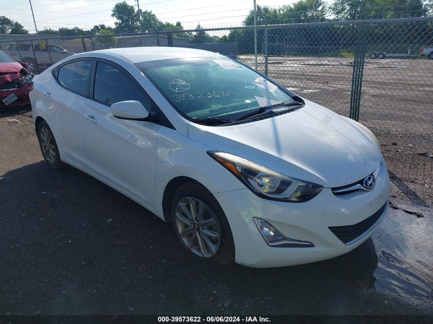 2014 HYUNDAI ELANTRA SE/SPORT/LIMITED