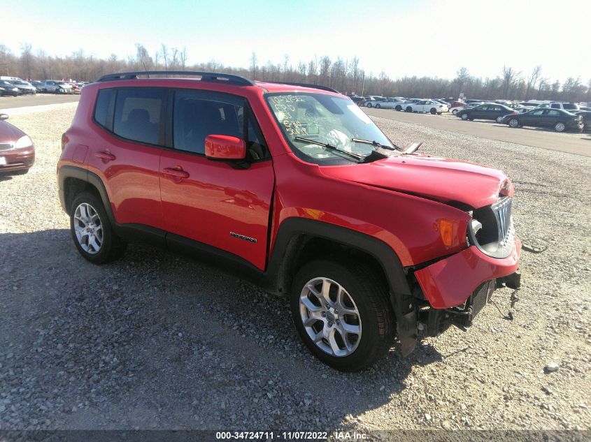 2017 JEEP RENEGADE LATITUDE 4X4