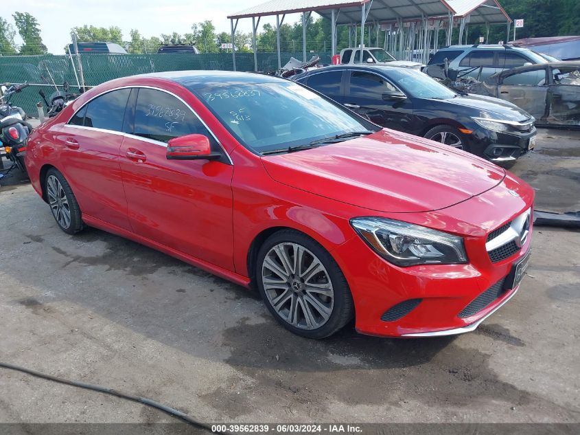 2018 MERCEDES-BENZ CLA 250