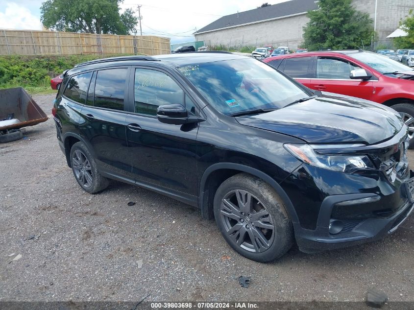 2022 HONDA PILOT AWD SPORT