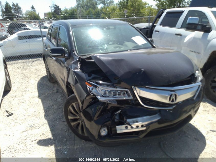 2015 ACURA MDX TECHNOLOGY PACKAGE