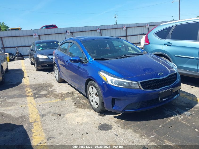 2017 KIA FORTE LX