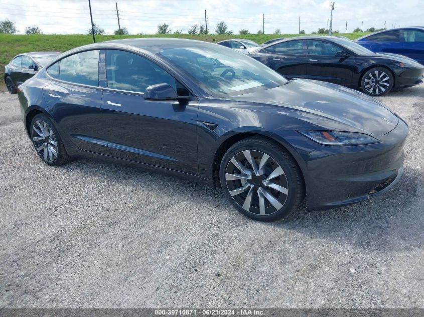 2024 TESLA MODEL 3 REAR-WHEEL DRIVE