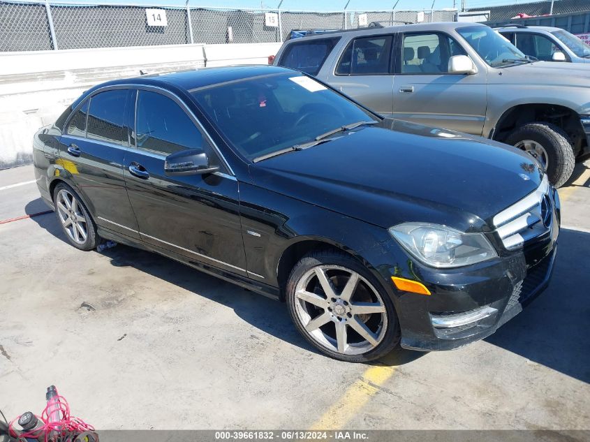 2012 MERCEDES-BENZ C 250 LUXURY/SPORT