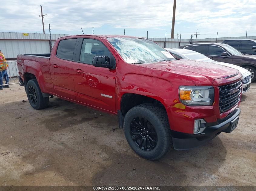 2021 GMC CANYON 4WD  LONG BOX ELEVATION