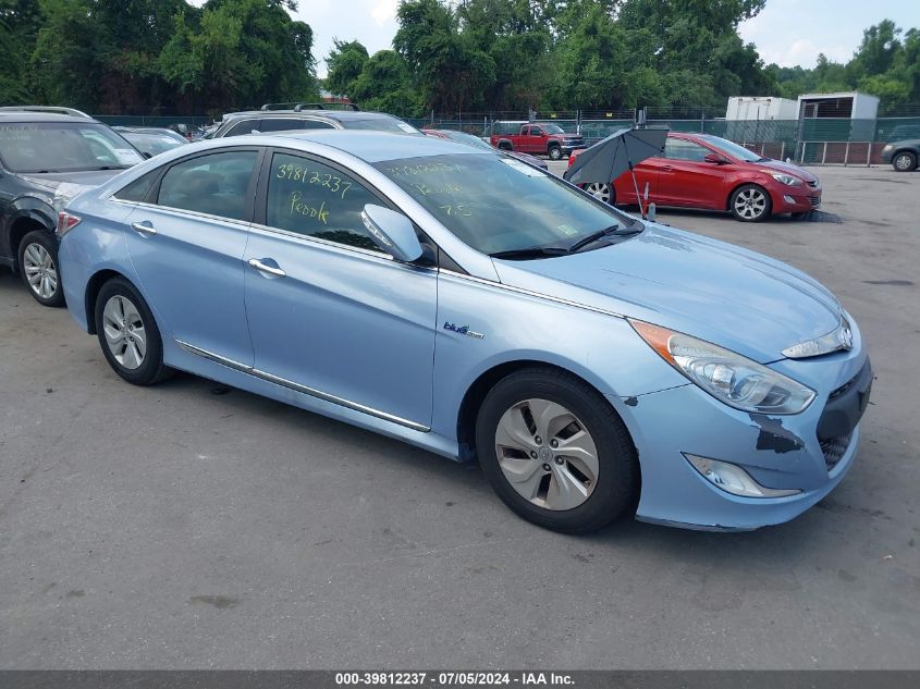 2013 HYUNDAI SONATA HYBRID