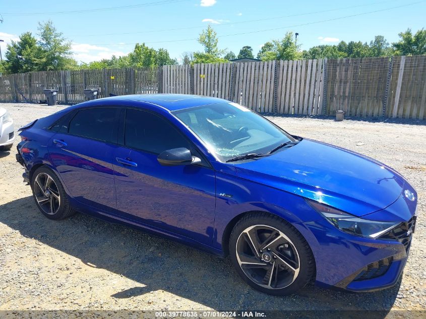 2021 HYUNDAI ELANTRA N LINE