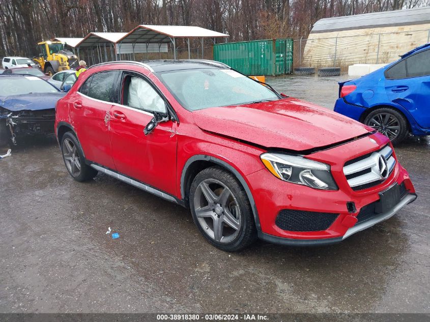 2015 MERCEDES-BENZ GLA 250 4MATIC