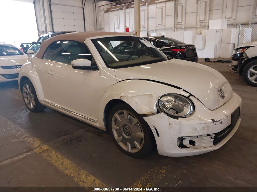 2013 VOLKSWAGEN BEETLE 2.5L