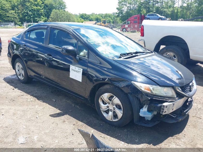 2013 HONDA CIVIC LX