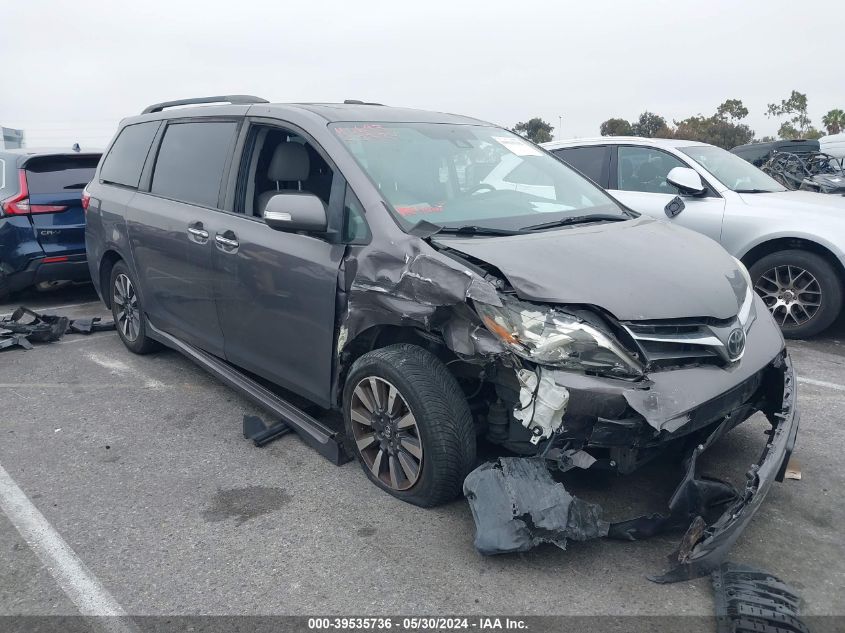 2019 TOYOTA SIENNA LIMITED 7 PASSENGER