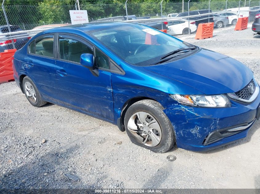 2013 HONDA CIVIC LX