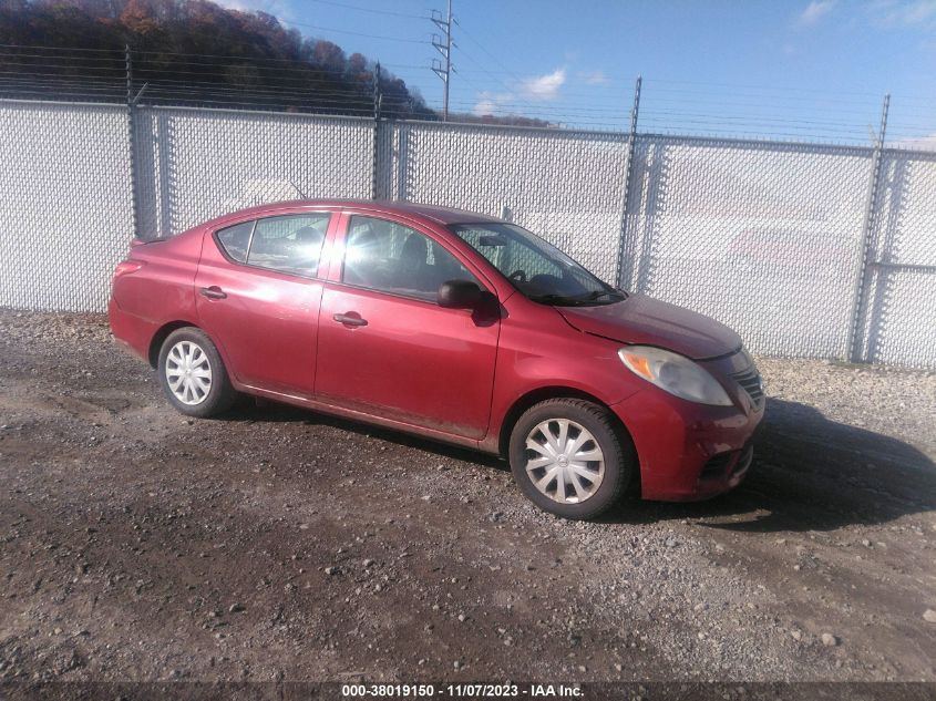 2014 NISSAN VERSA 1.6 S+