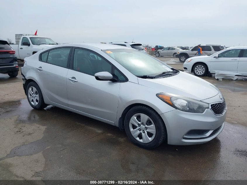 2015 KIA FORTE LX