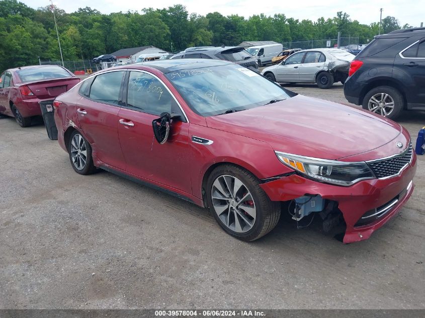 2016 KIA OPTIMA SX TURBO