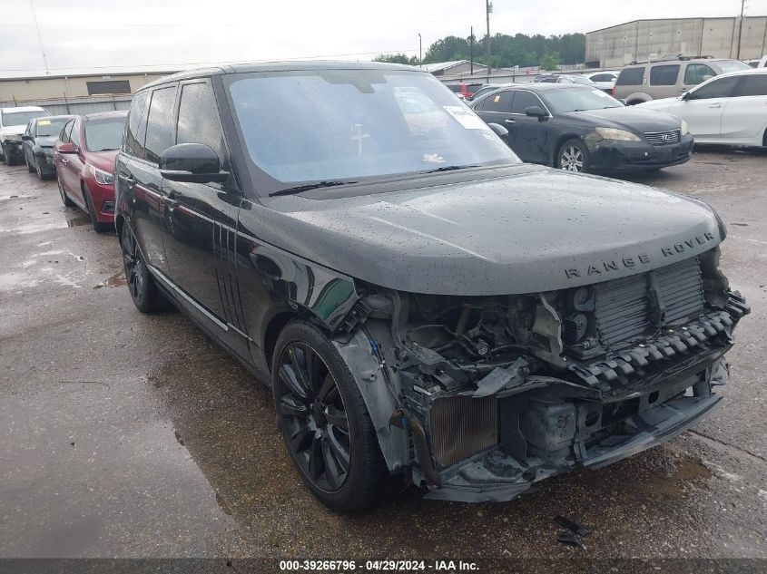 2016 LAND ROVER RANGE ROVER 5.0L V8 SUPERCHARGED