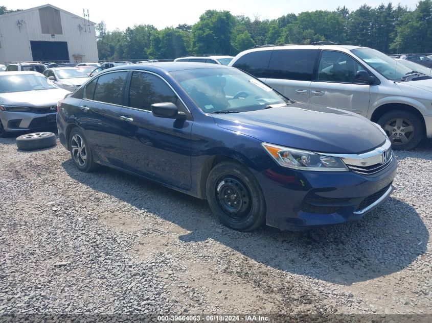 2017 HONDA ACCORD LX