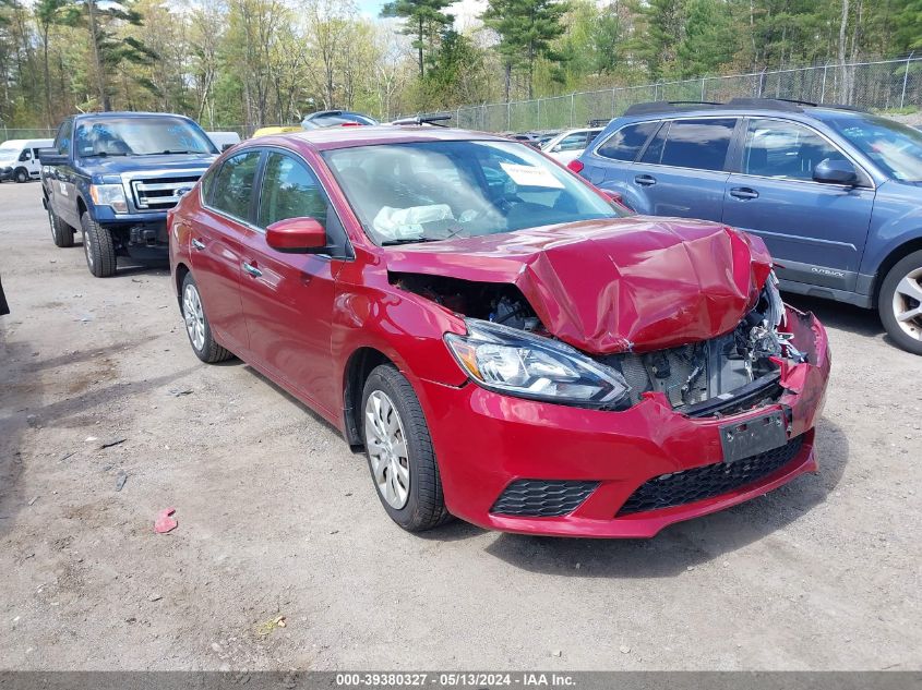 2017 NISSAN SENTRA SV