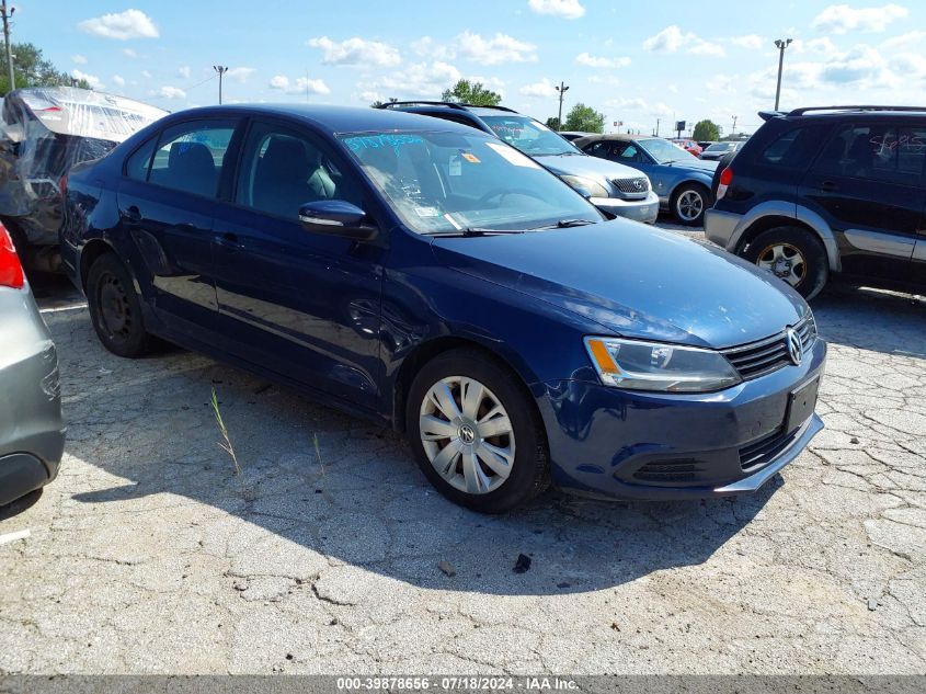 2012 VOLKSWAGEN JETTA 2.5L SE