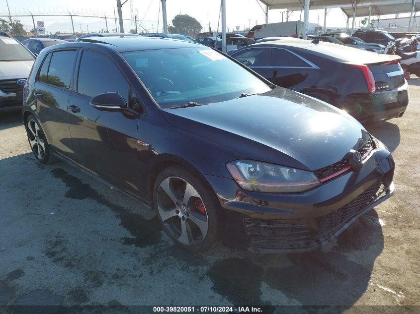 2015 VOLKSWAGEN GOLF GTI