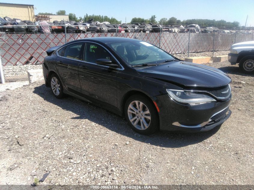 2015 CHRYSLER 200 LIMITED