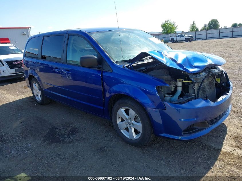 2013 DODGE GRAND CARAVAN SE