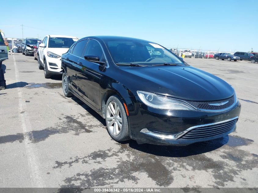 2016 CHRYSLER 200 LIMITED