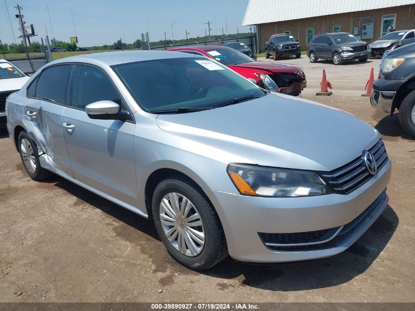 2015 VOLKSWAGEN PASSAT 1.8T S