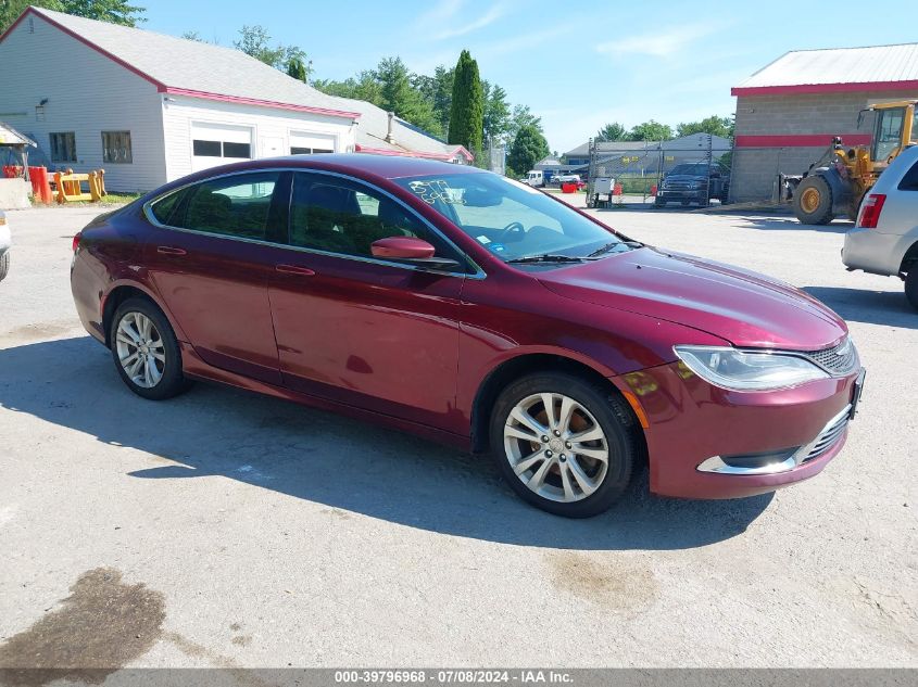 2015 CHRYSLER 200 LIMITED