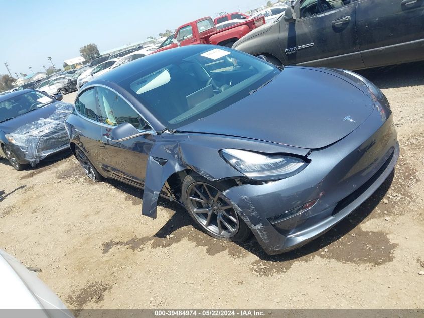 2020 TESLA MODEL 3 STANDARD RANGE PLUS REAR-WHEEL DRIVE/STANDARD RANGE REAR-WHEEL DRIVE