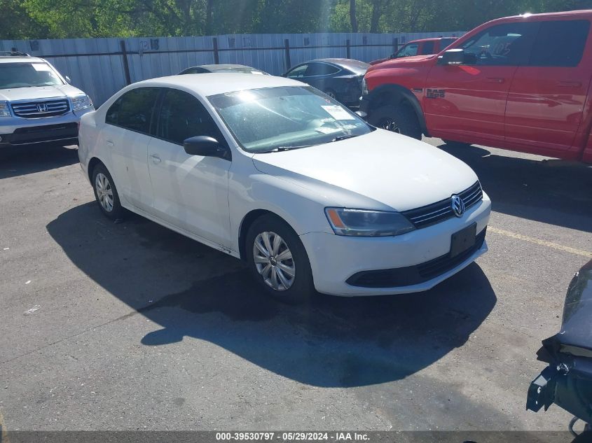 2012 VOLKSWAGEN JETTA 2.0L S